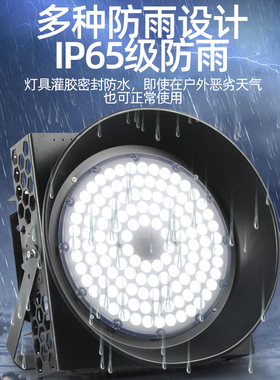 led塔吊灯1000w2000w建筑之星工地照明大灯户外防水黑色探照射灯
