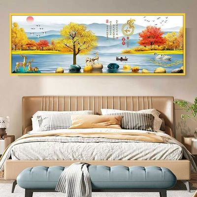 【下单立减20】自粘床头装饰画