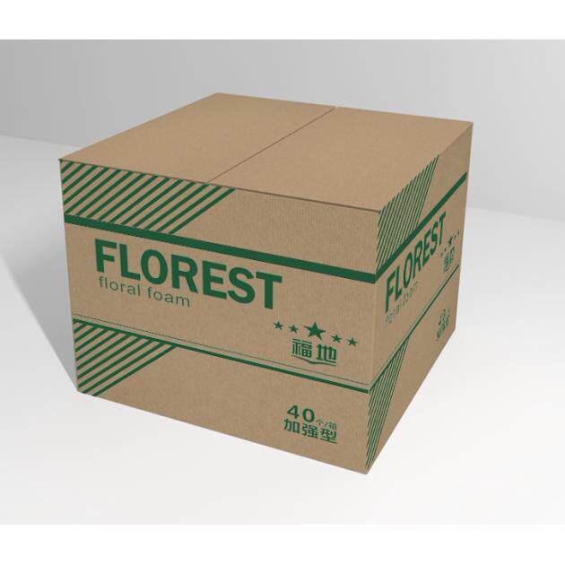 福地加强包邮插花花泥DIY吸水保鲜泡沫40块箱鲜花泥花店用品直销