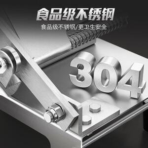 皓彩新款羊肉卷切片机切肉片机家用304不锈钢刨切肉机切羊肉卷机