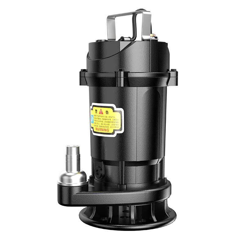 污水泵抽粪泥浆排污水泵220v小型家用潜水泵化粪池吸污泵切割泵