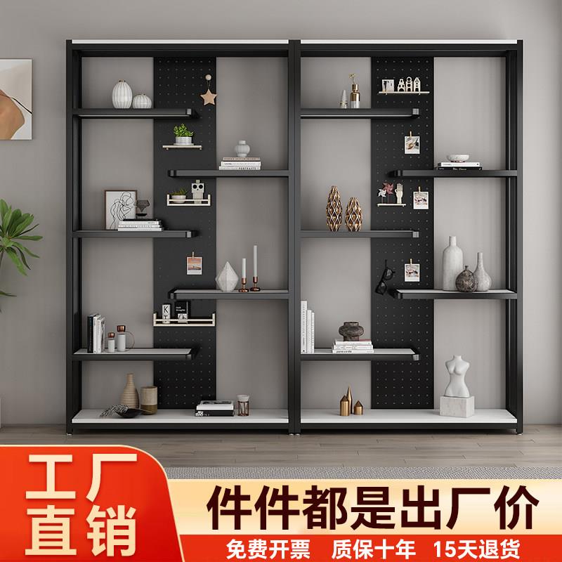 化妆品展示柜置物架子美容院护肤品落地多层样品产品展示架陈列柜
