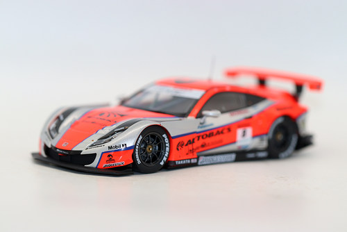 EBBRO 1/43 ARTA本田HSV-010 SGT500赛车模型合金仿真车收藏摆件