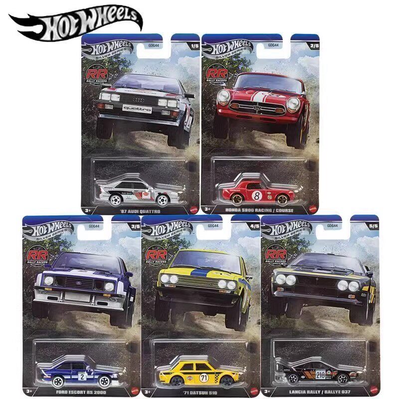 风火轮银标RR拉力赛车1/64合金车/玩具仿真车/