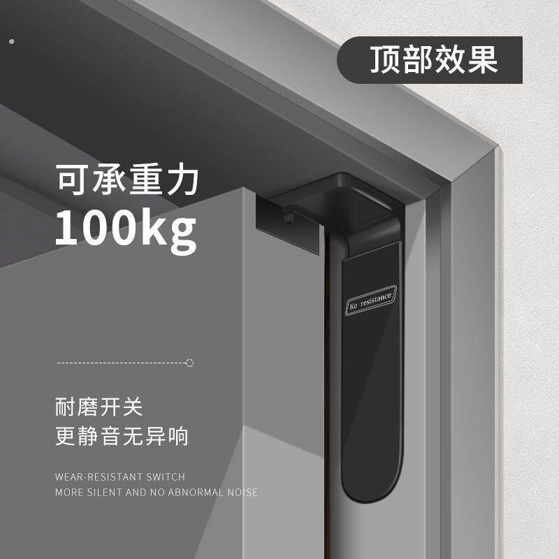 隐形门不锈钢合页天地铰链天地轴上下转轴暗门暗藏内外开木门可调