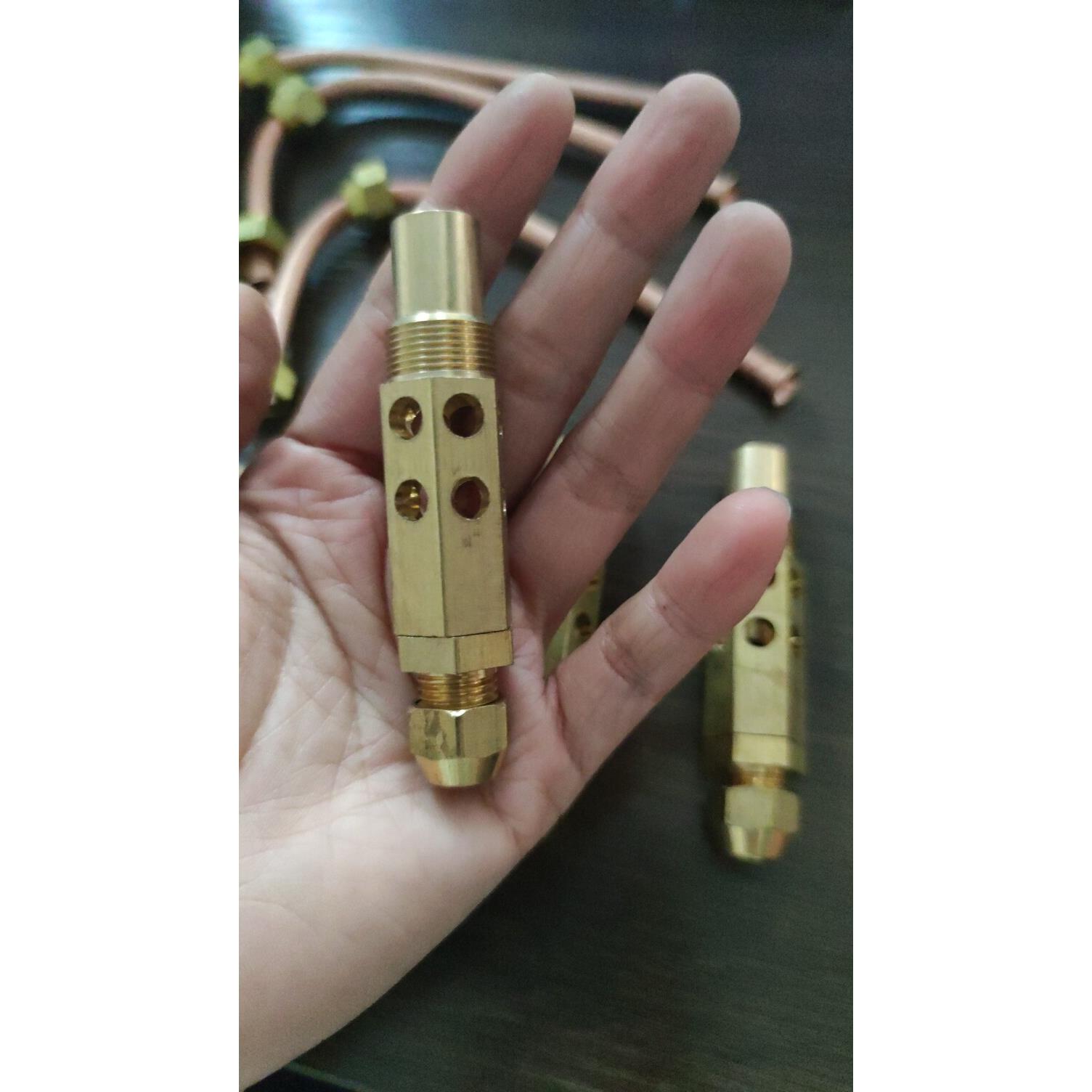 蓝功正品配件火箭筒喷咀 铜喷嘴炉灶维修配件炒炉心 燃气商用
