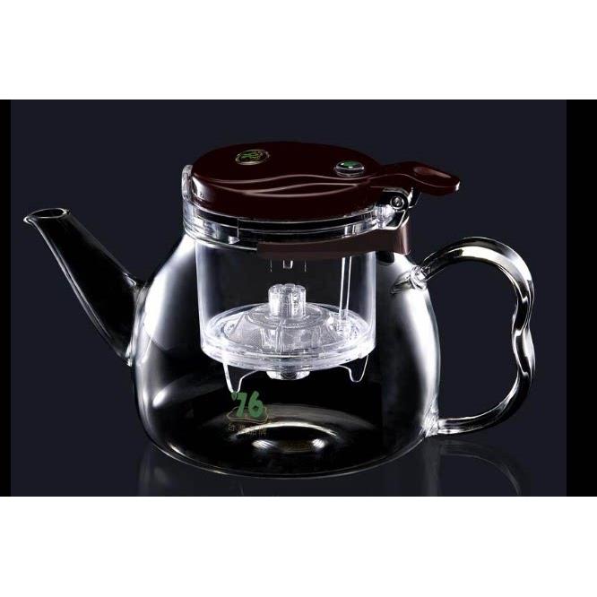 76自动泡茶壶FW-790内胆200耐热玻璃茶具飘逸杯台湾品牌