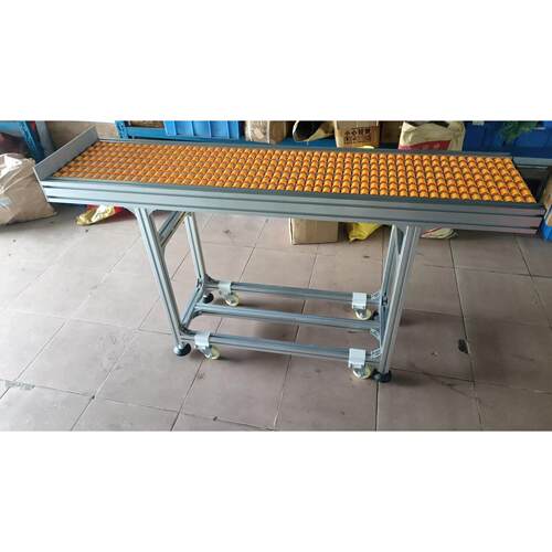 流利式工作台货架流利式输送线流利条滑轮工作台流水线铝合金钣金