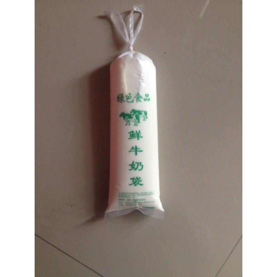 加厚提手牛奶袋豆浆袋羊奶袋奶茶袋直桶细长塑料袋子1000个