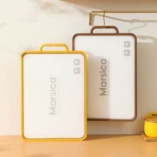 满朝佳304不锈钢菜板家用水果案板厨房专用双面水果砧板