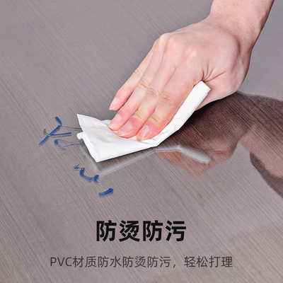 办公桌防脏pvc桌布透明软玻璃桌垫防水定制办公室大班台桌面垫子