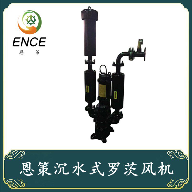 恩策铸铁沉水罗茨鼓风机河道治理大功率静音便捷污水处理沉水风机