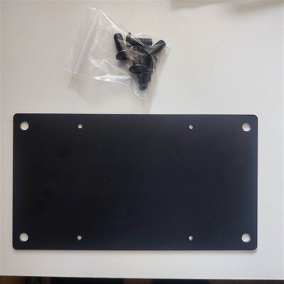 显示器200x100转100x100转换板vesa200x200孔距变化机械臂连接