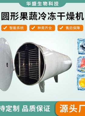 5-250平蔬菜水果真空冷冻干燥设备食品药品大型冻干机源头厂家