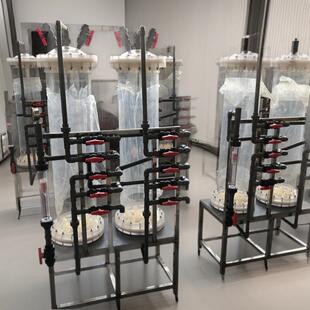 离子交换树脂柱交换器离子交换柱透明有机玻璃亚克力树脂交换设备