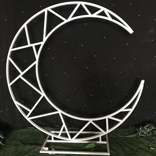 婚庆道具新款铁艺拱形门月亮门背景摆件T台舞台装饰场景布置