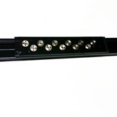 多轮高负载受力大高速静音高速移动门喷涂滚轮双轴心重型滑轨滑块