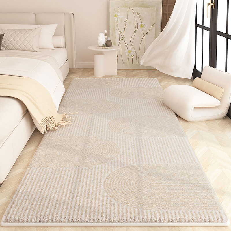 卧室床边地毯客厅侘寂风加厚地垫房间耐脏阳台飘窗垫子防滑床边毯,居家布艺,地毯,淘宝优惠券,粉丝福利购,淘宝优惠卷