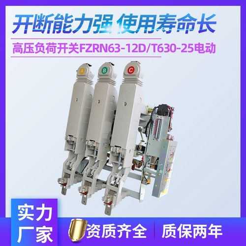 FZRN65-12RD/T125-31.5户内高压真空交流负荷开关FZRN63负荷开关