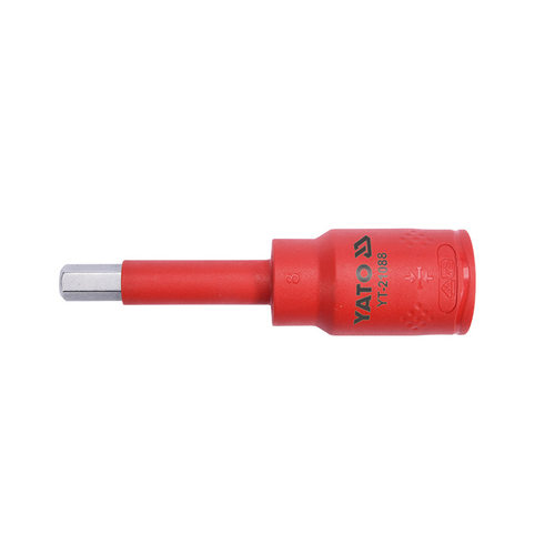 易尔拓旋具套筒 1/2“绝缘六角旋具套筒YT-21085 YT-21086