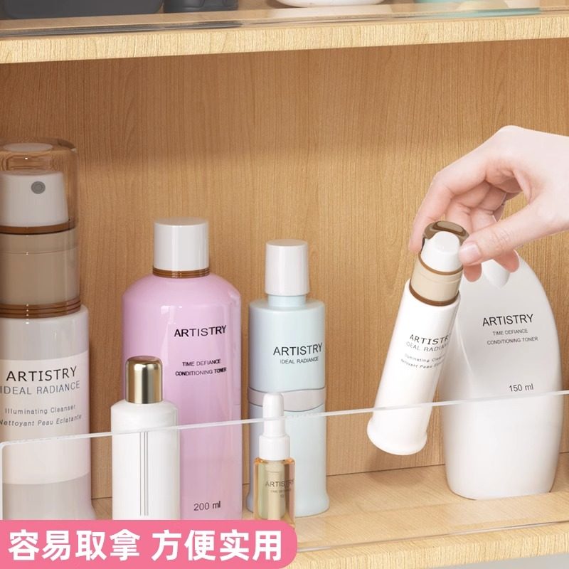 压克力镜柜挡板化妆室收纳盒浴室化妆品l型防掉落遮挡隔板置物架,家庭/个人清洁工具,浴室角架/置物架,淘宝优惠券,粉丝福利购,淘宝优惠卷