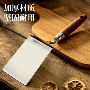 不锈钢煎铲摊煎饼果子工具铁板烧铲子平铲烙饼牛排披萨提拉米苏铲