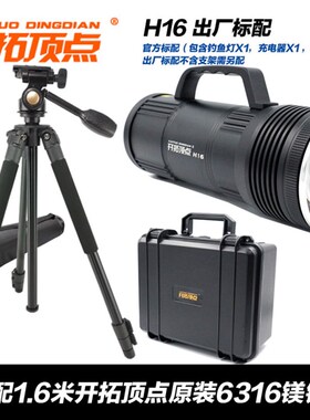 北京开拓顶点夜钓灯H25 H16 H35 H36 防雨激光大炮钓鱼灯休闲湖库