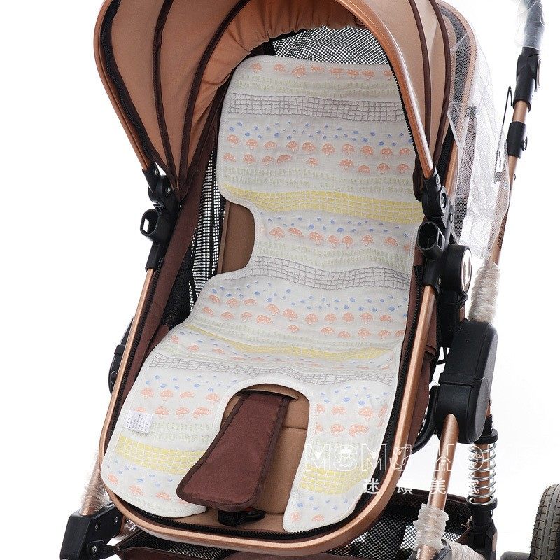 宝宝外出推车垫纯棉纱布跑兔软凉席婴儿推车坐垫儿童安全座椅垫夏,婴童用品,婴童凉席系列,淘宝优惠券,粉丝福利购,淘宝优惠卷