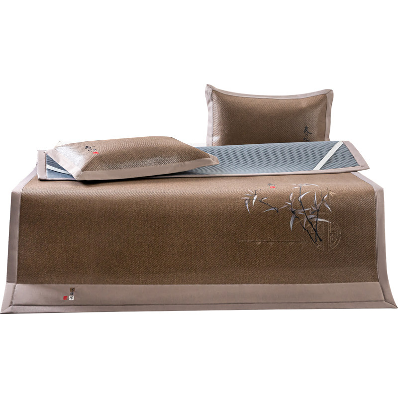 天然抗菌藤席1.8米凉席三件套1.5m空调席子夏季加厚双人家用草席,床上用品,藤席,淘宝优惠券,粉丝福利购,淘宝优惠卷