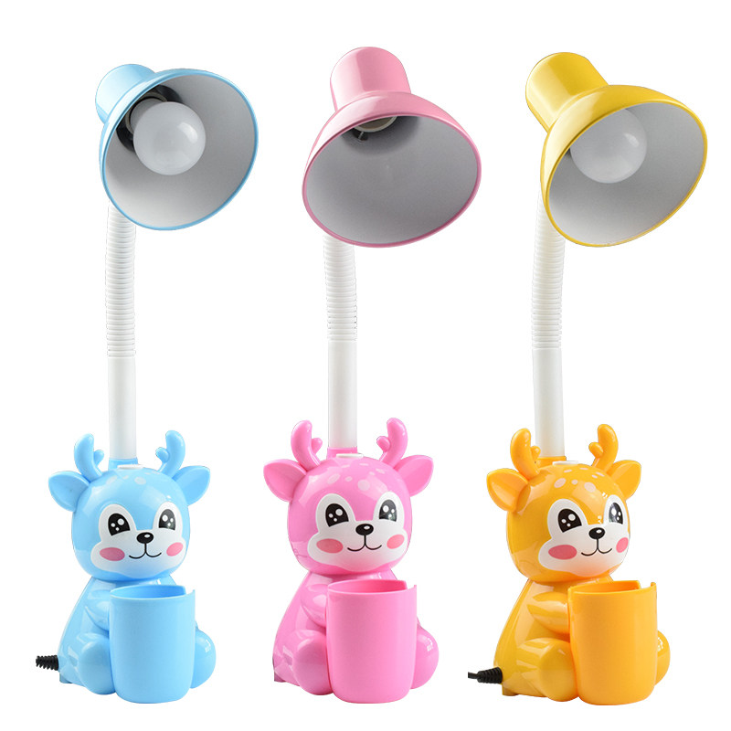 LED台灯护眼书桌写字小学生学习专用卧室床头办公台式插电阅读灯,家装灯饰光源,阅读台灯(护眼灯/写字灯),淘宝优惠券,粉丝福利购,淘宝优惠卷