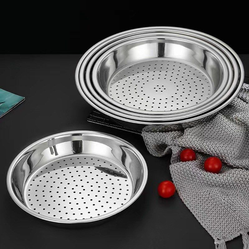 炒锅专用蒸盘不锈钢加厚耐高温易清洗蒸孔密集多功能隔水蒸架蒸格,厨房/烹饪用具,蒸格/蒸片/蒸架,淘宝优惠券,粉丝福利购,淘宝优惠卷