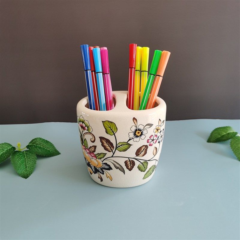 陶瓷电动牙刷架卫生间牙刷座美式洗漱牙具梳子收纳筒牙膏筒置物架,家庭/个人清洁工具,牙刷架/牙具座,淘宝优惠券,粉丝福利购,淘宝优惠卷