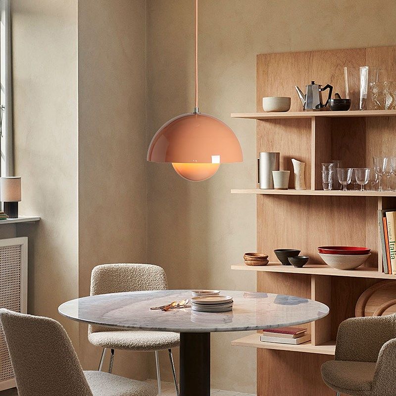 丹麦花苞吊灯设计师款餐厅花苞灯北欧简约高级感吧台卧室床头吊灯,家装灯饰光源,餐厅吊灯,淘宝优惠券,粉丝福利购,淘宝优惠卷
