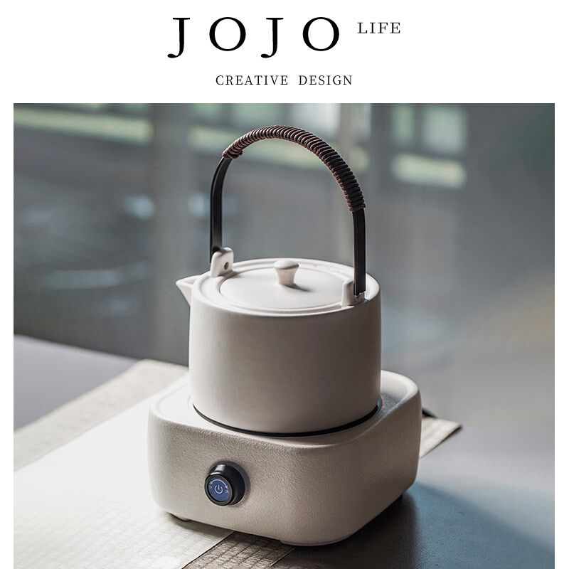 JOJOS L. PD.Talk.茶具家用电陶炉煮茶套装陶瓷茶炉泡茶壶丨小叙