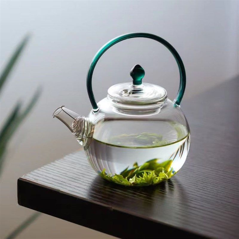 玻璃迷你提梁茶壶小号过滤家用功夫透明单人耐高温耐热泡茶茶具,餐饮具,茶壶,淘宝优惠券,粉丝福利购,淘宝优惠卷