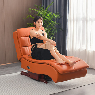 电动摇椅躺椅大人家用懒人沙发老人贵妃椅午休睡眠床多功能沙发