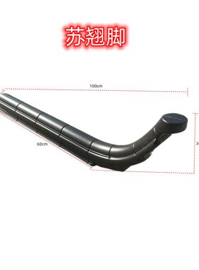 树脂瓦围墙瓦塑料屋簷中式仿古瓦一体门头装饰屋顶徽派苏翘角