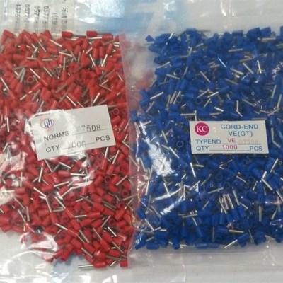 TE1008接线端子 管型端子 针型端子  双线