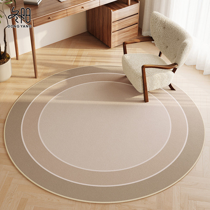 圆形地毯高级感免洗可擦客厅沙发茶几垫子卧室电脑椅子垫转椅地垫,居家布艺,转椅地垫,淘宝优惠券,粉丝福利购,淘宝优惠卷