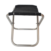 烟雨舟大号马扎凳胡床加厚不锈钢可折叠垂钓钓鱼凳学生集会便携式