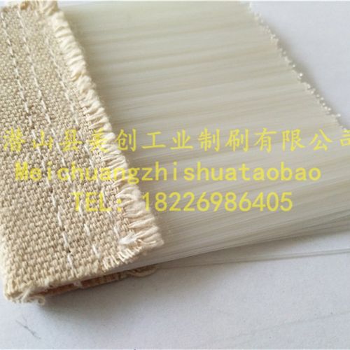 木工雕刻机吸尘罩毛刷 帆布条毛刷 吸尘罩胶粘布毛刷 排尘罩毛刷