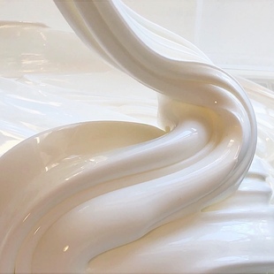 牛头白胶sanw高效澳白制 可起泡 史莱姆 厚实质感胶 冬日牛乳