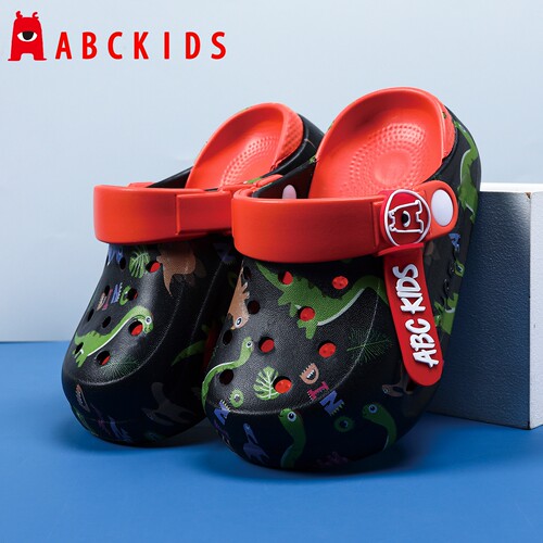 ABCKIDS儿童恐龙包头防滑凉鞋