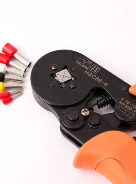 华胜HSC8 10S 欧式端子管型针型端子钳 压线钳冷压钳0.25-10平方