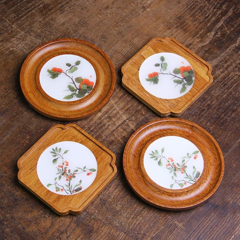 竹制创意壶承茶托隔热垫中式干泡台功夫茶具养壶台茶壶底座杯托,餐饮具,茶道/零配,淘宝优惠券,粉丝福利购,淘宝优惠卷