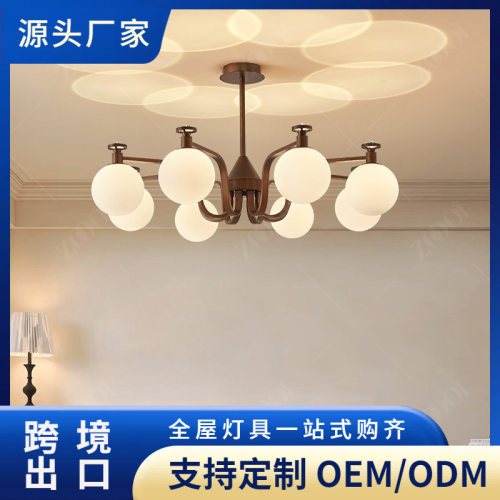 客厅吊灯法式中古风餐厅灯具