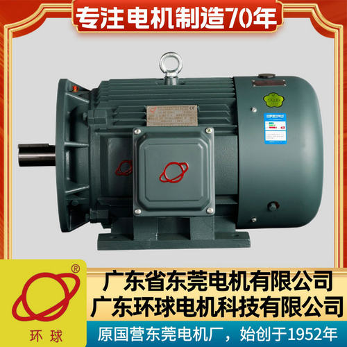广东东莞环球注塑机液压专用低噪声三相电动机YSJ200L2-6-Y2-22KW