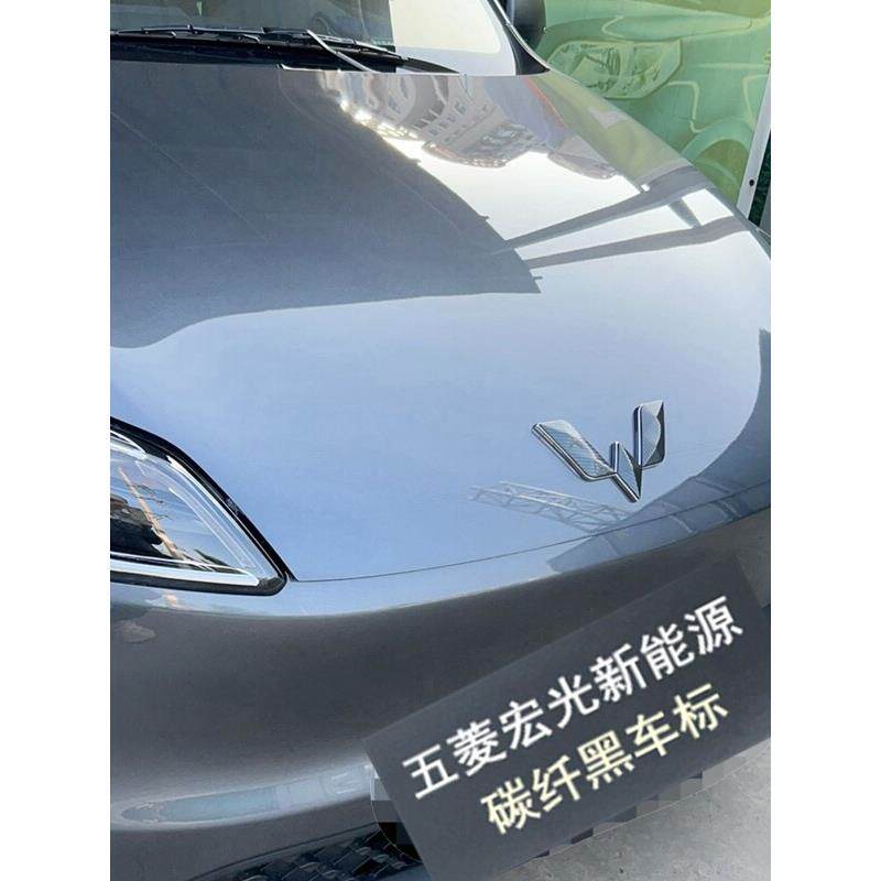 五菱弘光Ev纯电动版汽车标志改装弘光新能源前车标志不锈钢车标志