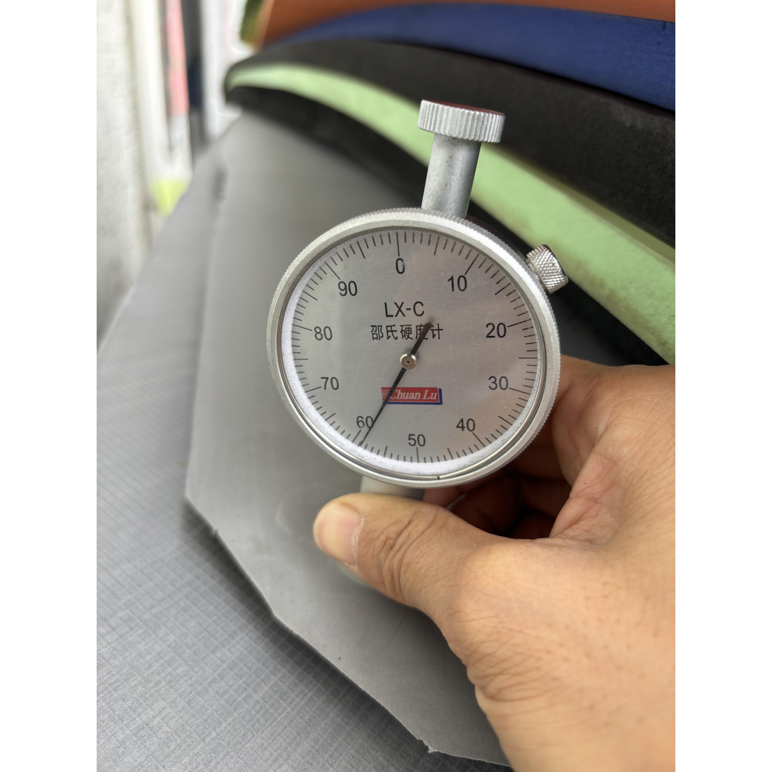 灰色60度加硬高密度EVA泡棉材料 绣花立体胶道具制作减震垫板