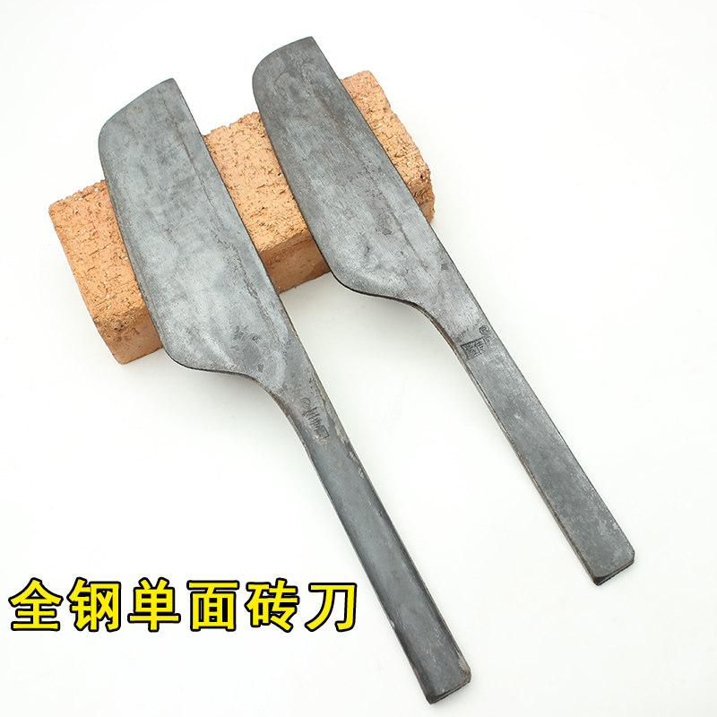 砖刀全钢锻打单面孟传国砌墙刀泥工工具砌砖泥刀泥瓦工泥水工瓦刀
